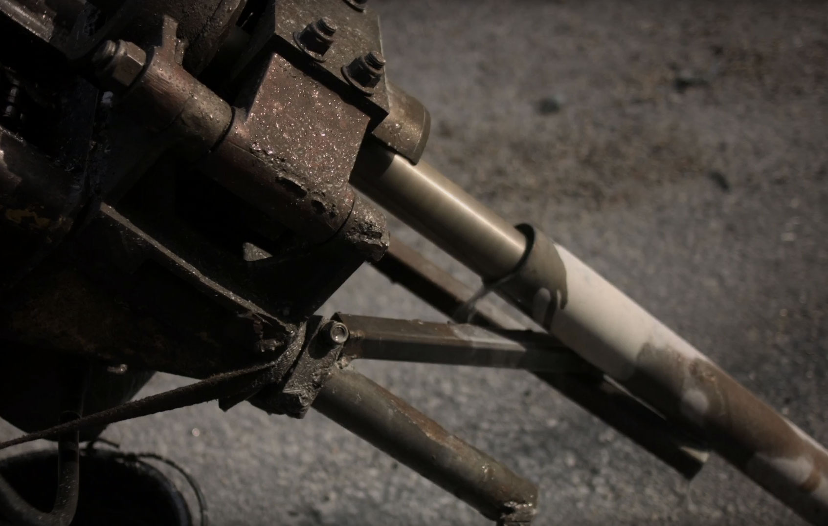 Foderrör med maskin