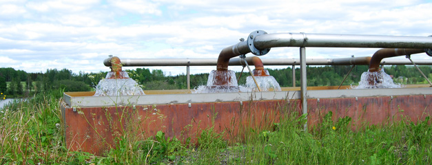 Viksvikens vattentäkt.