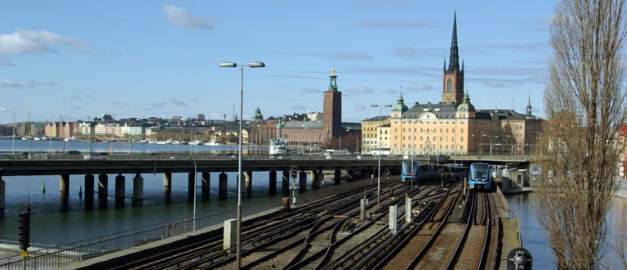 Bild på Gamla stan i Stockholm.