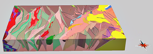 Bild från GoCad-modellering.