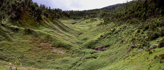 Bjurälvens karstlandskap.