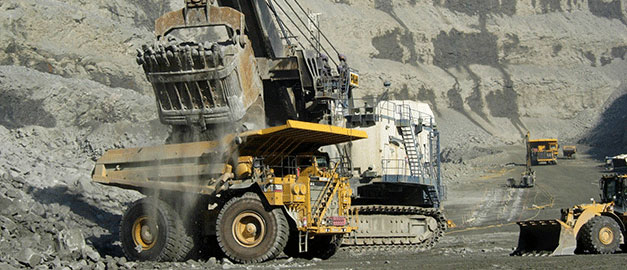 Malmbrytning i Aitek.