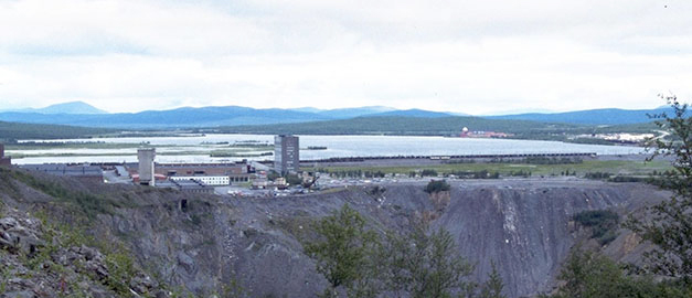 På bilden syns ett dagbrott.