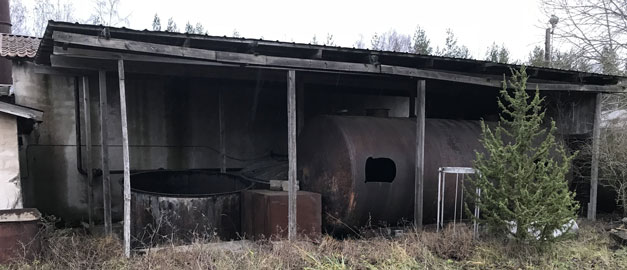 Södervägs brädgård.